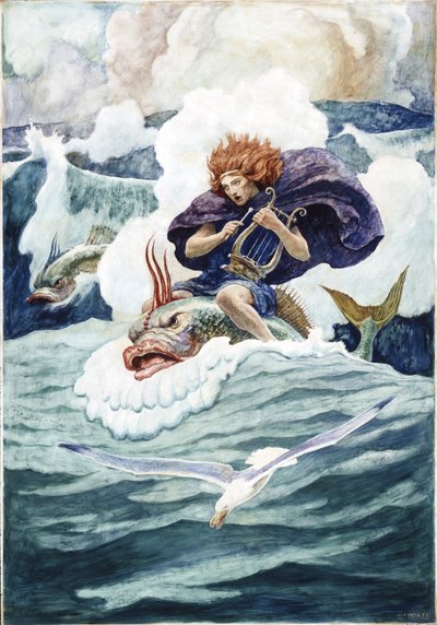 Arione e il Delfino da Newell Convers Wyeth